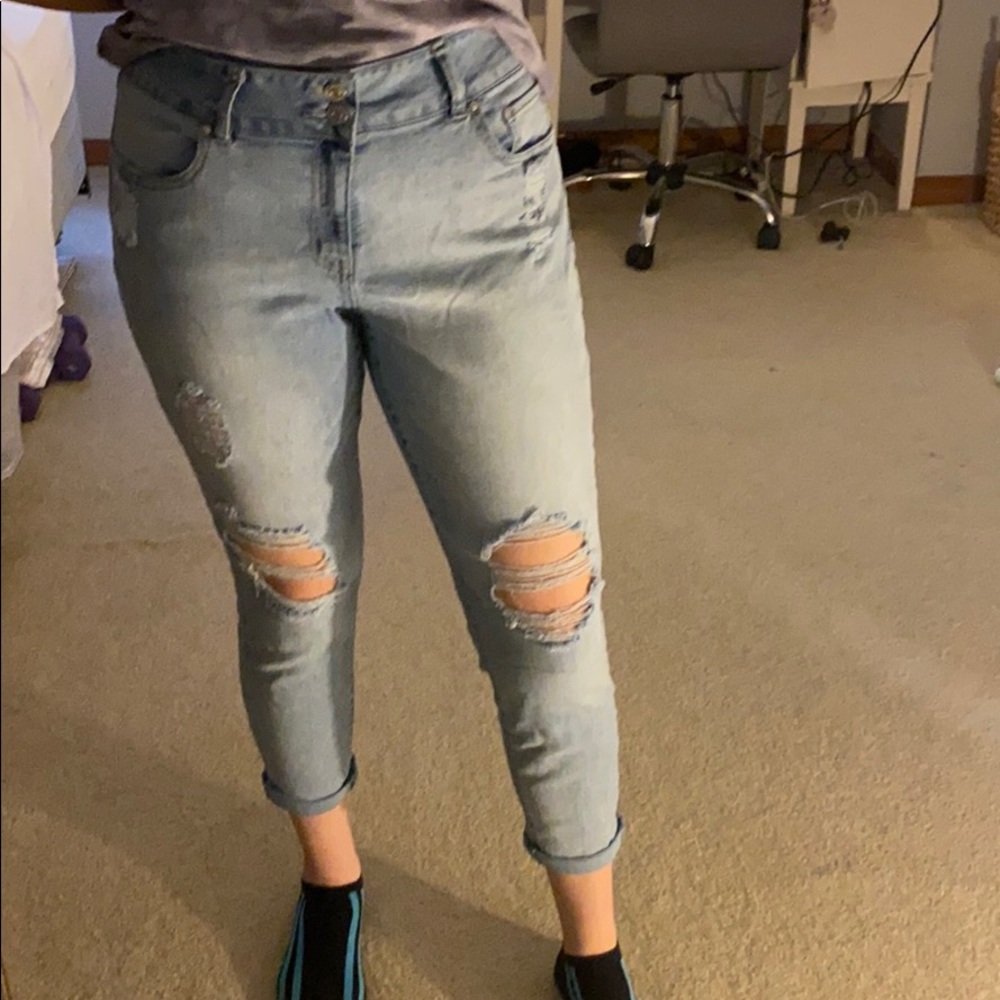 Slim boyfriend jeans!